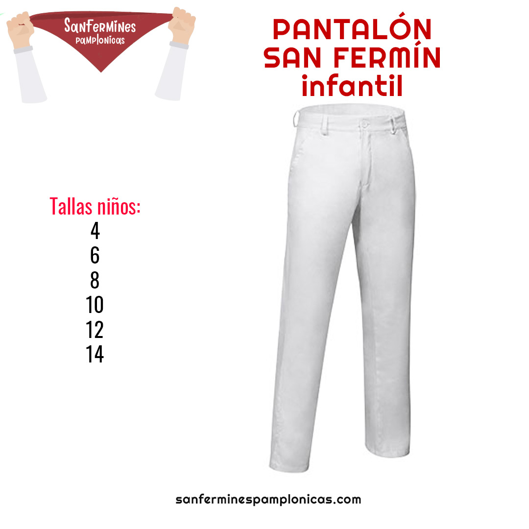 Pantalón San Fermín Infantil