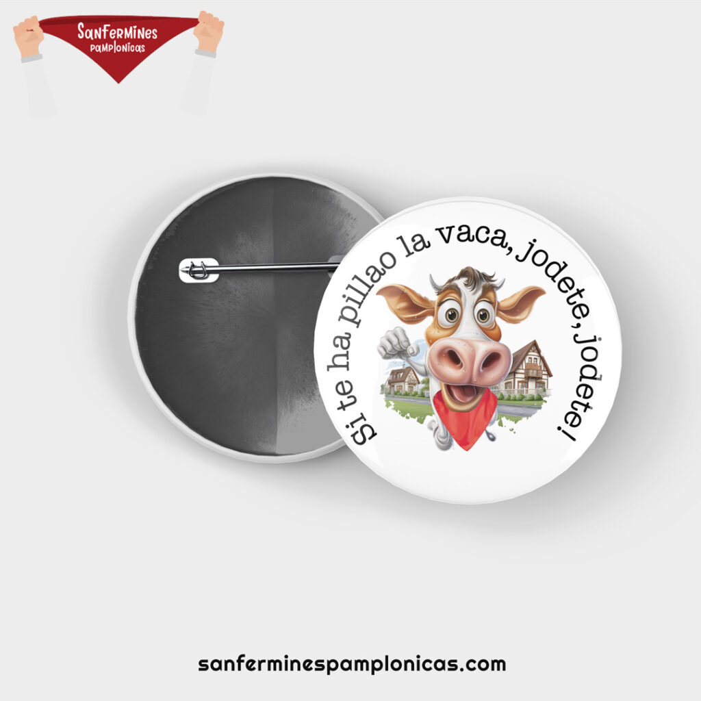 Chapa si te ha pillao la vaca