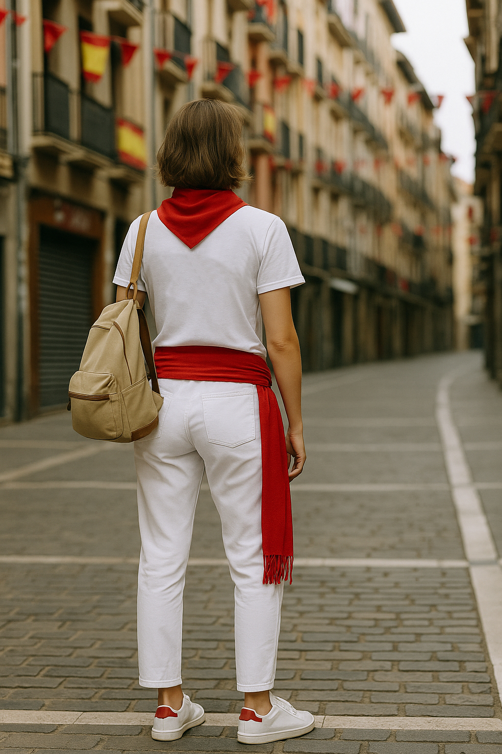 Lee más sobre el artículo Cómo vestir en los Sanfermines: guía completa para ir cómodo, tradicional y con estilo