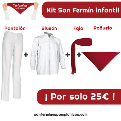 Kit San Fermín infantil
