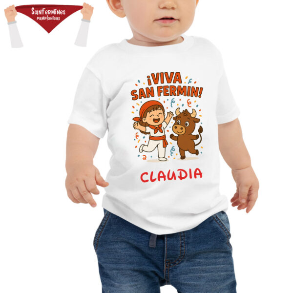 Camiseta bebés Mi primer San Fermín
