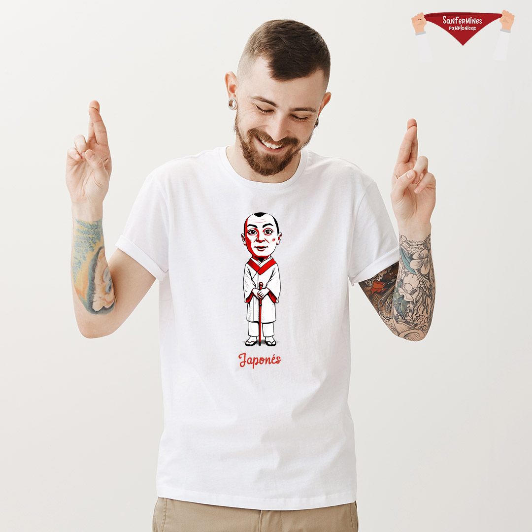 Camiseta Cabezudo Japonés – Edición gráfica