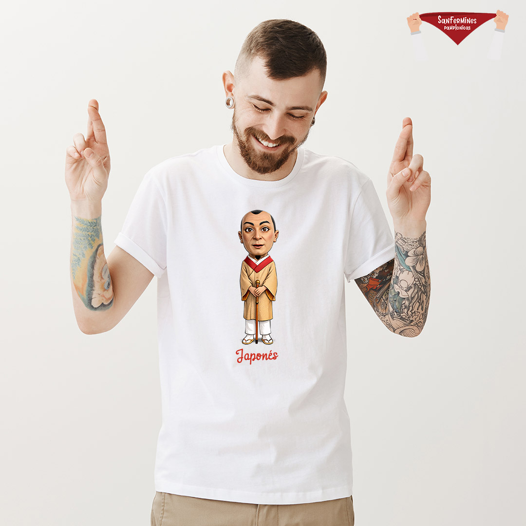 Camiseta Cabezudo Japonés – San Fermín
