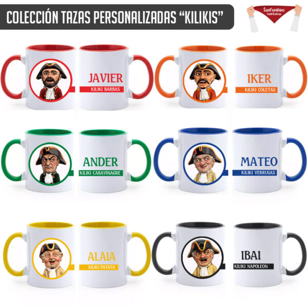 Taza personalizada Kilikis de Pamplona